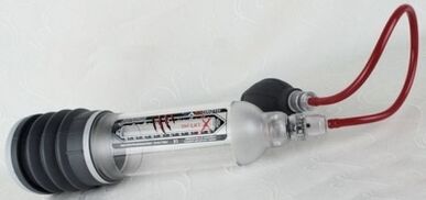 Vacuum pump to increase a member