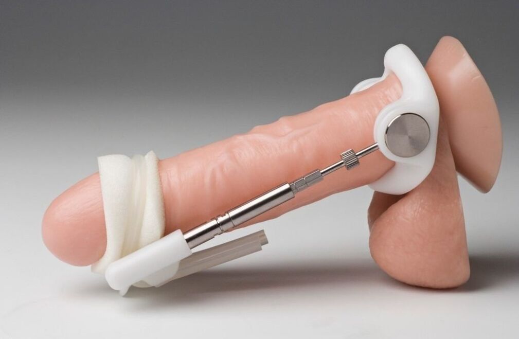 Extender to increase the thickness of the penis