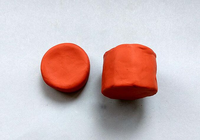 Plasticine - material for the manufacture of artificial phallus